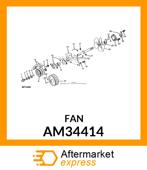 FAN, FAN AM34414