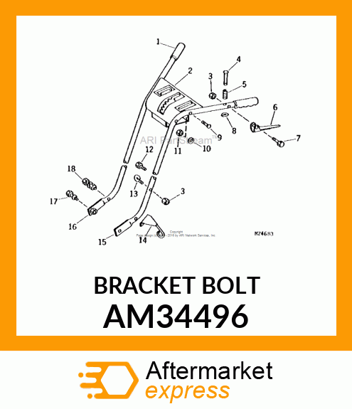 Support - SUPPORT, WELDED AM34496