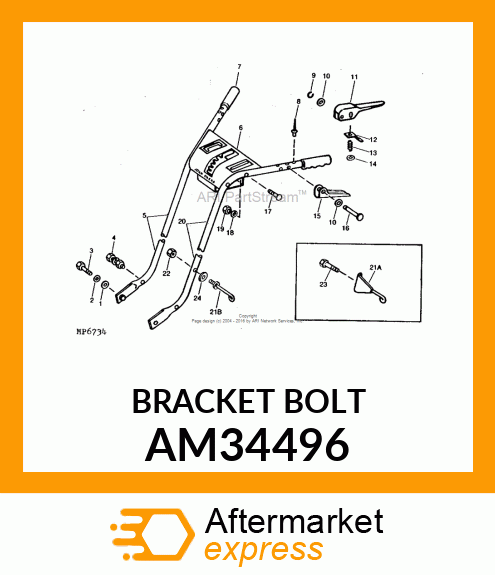 Support - SUPPORT, WELDED AM34496