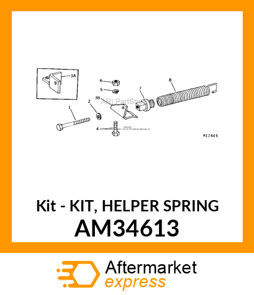 Kit - KIT, HELPER SPRING AM34613