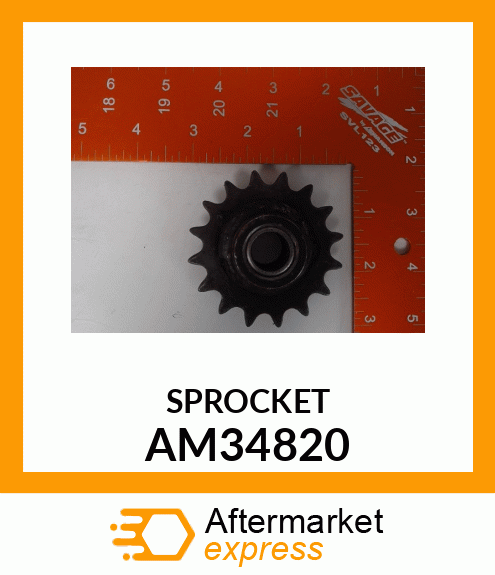 Sprocket Segments - IDLER, W/BEARING AM34820