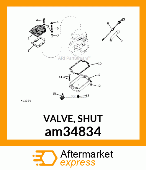 VALVE, SHUT am34834