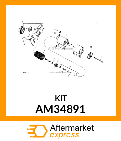 Kit - HARDWARE KIT AM34891