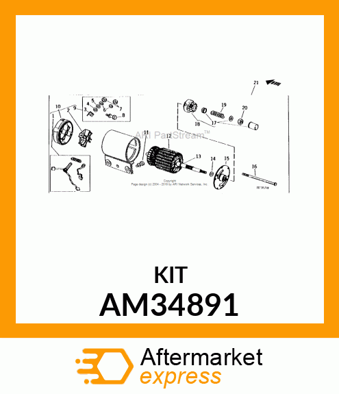 Kit - HARDWARE KIT AM34891