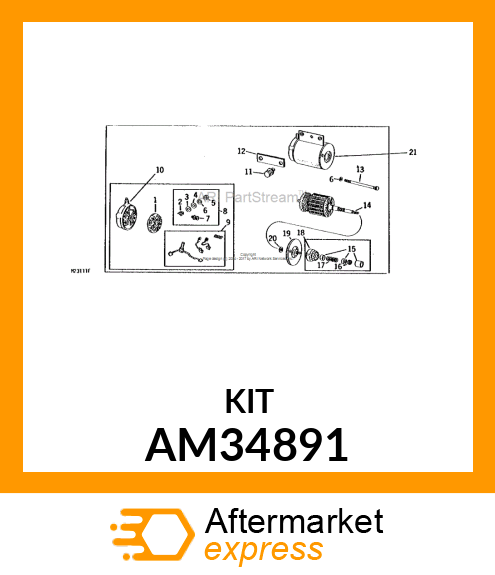 Kit - HARDWARE KIT AM34891