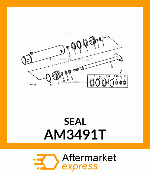 Seal - SEAL,OIL AM3491T