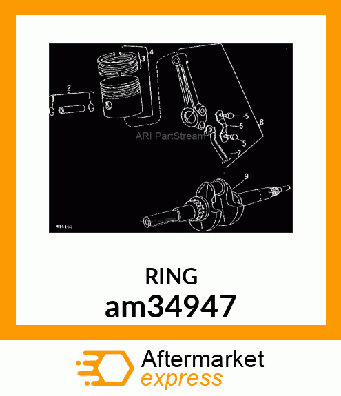 KIT, PISTON RING STD. am34947