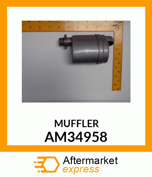 Muffler - EXHAUST MUFFLER AM34958