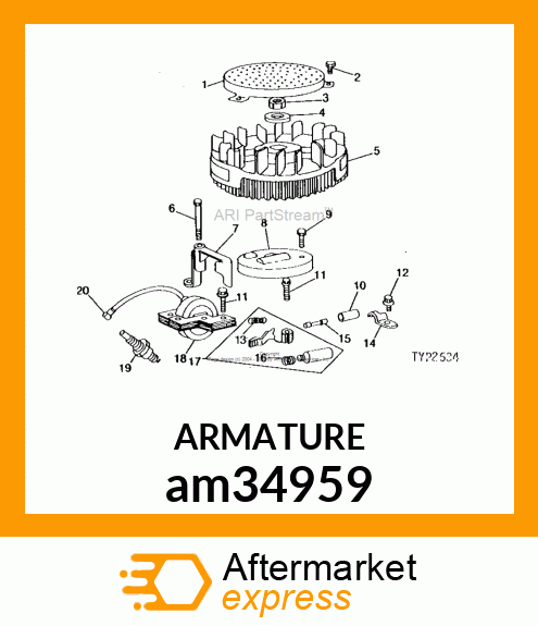 ARMATURE am34959