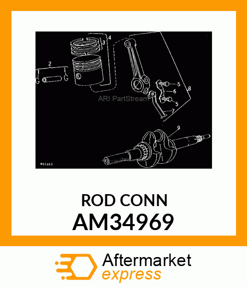 Connecting Rod - CONNECTING ROD ASSY AM34969