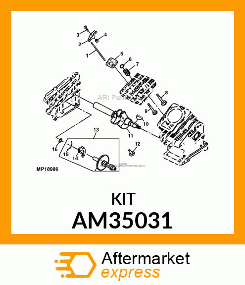 Exhaust Valve AM35031