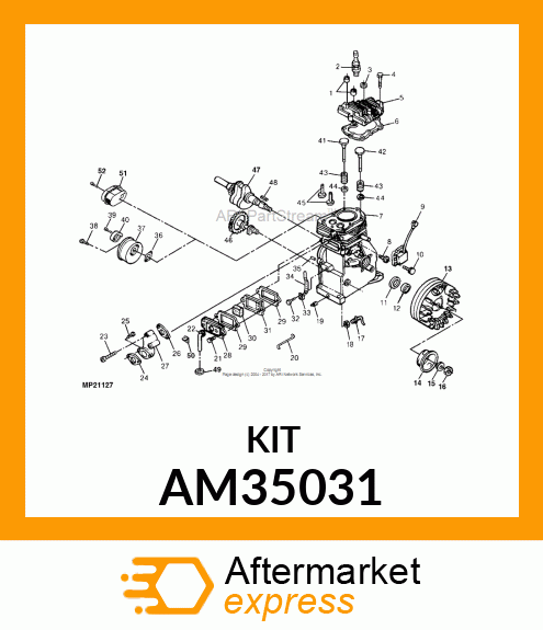 Exhaust Valve AM35031