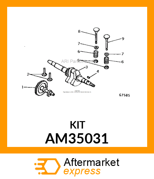 Exhaust Valve AM35031