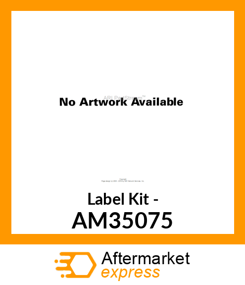 Label Kit - AM35075