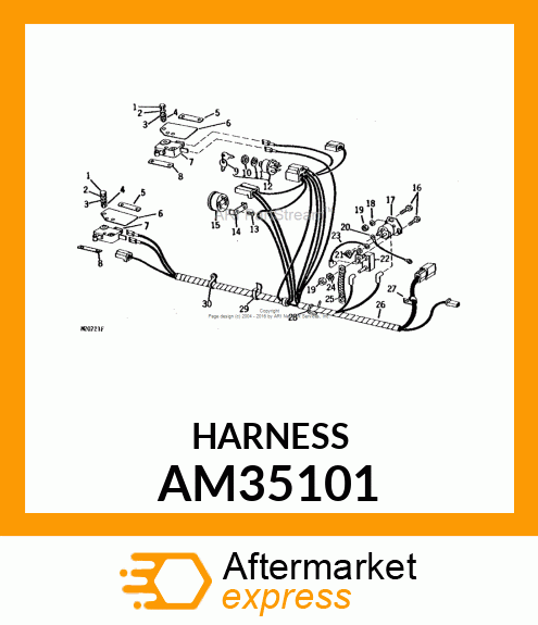 Wiring Harness AM35101