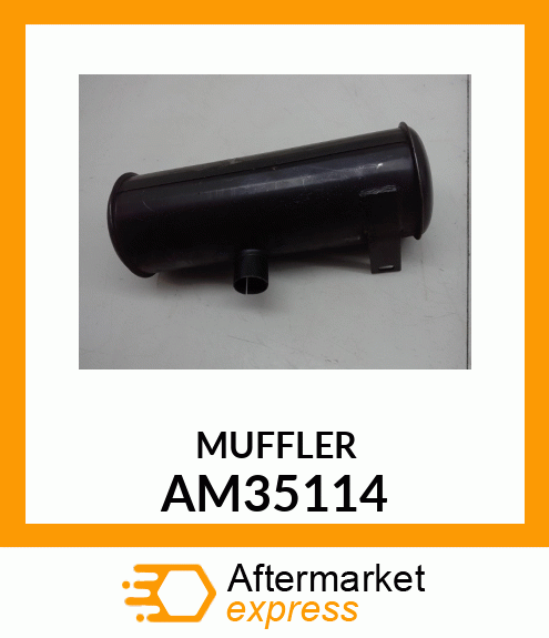 Muffler - MUFFLER ASSY AM35114