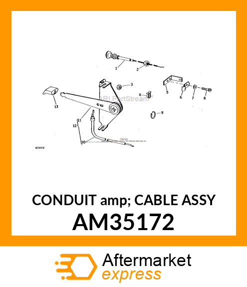 CONDUIT amp; CABLE ASSY AM35172