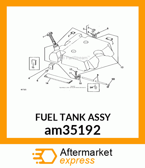 FUEL TANK ASSY am35192