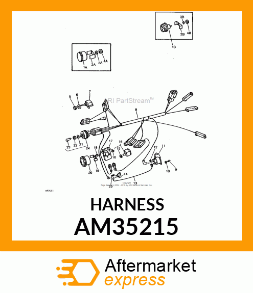 Wiring Harness - MAIN WIRING HARNESS AM35215