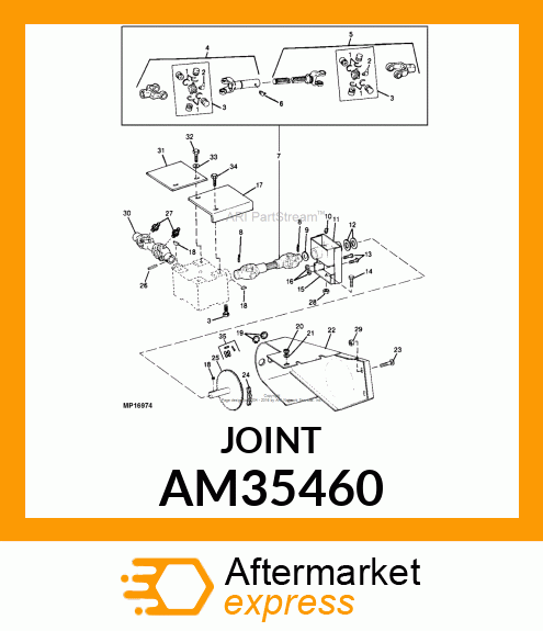 Universal Driveshaft AM35460