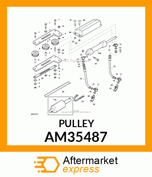 IDLER, IDLER, V AM35487