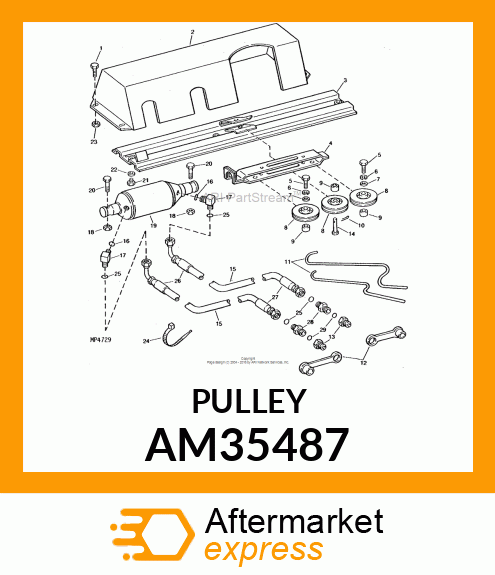 IDLER, IDLER, V AM35487