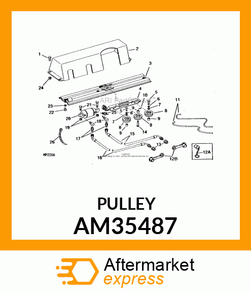 IDLER, IDLER, V AM35487