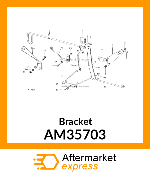 Bracket AM35703