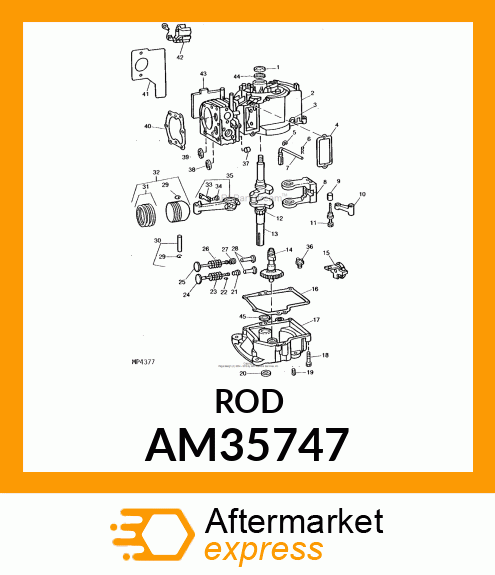 Connecting Rod - CONNECTING ROD ASSY AM35747