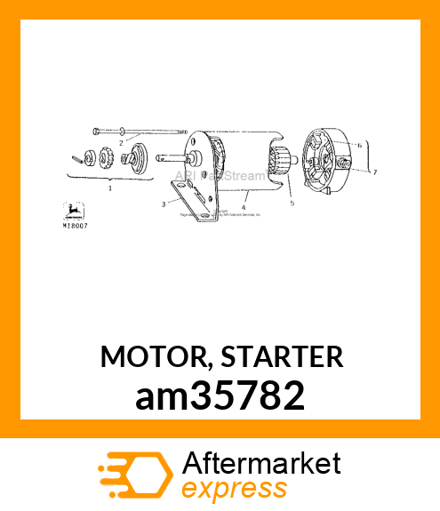 MOTOR, STARTER am35782