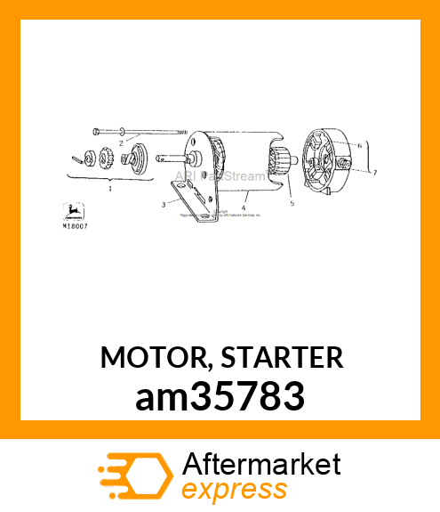 MOTOR, STARTER am35783