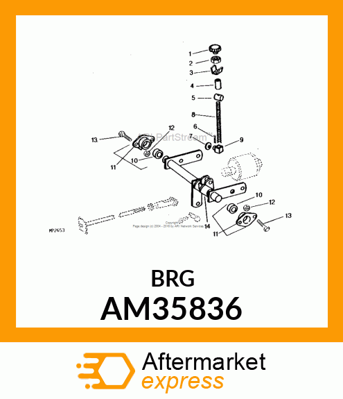 Bearing Block Asm AM35836