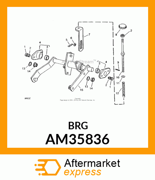 Bearing Block Asm AM35836