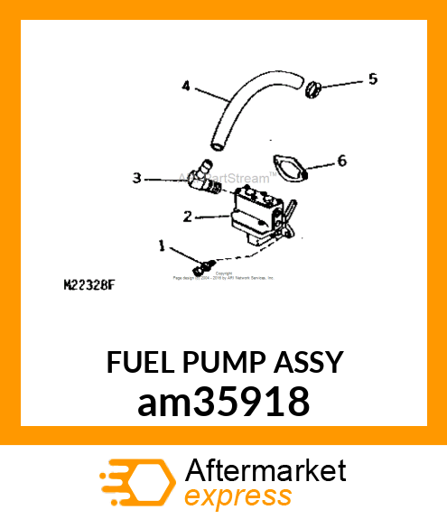 FUEL PUMP ASSY am35918