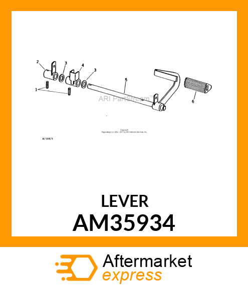 Arm - ARM WELDED (Part is Obsolete) AM35934