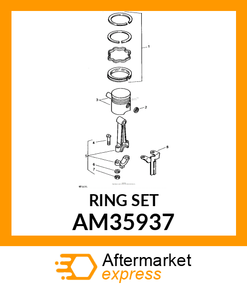 Piston Ring AM35937