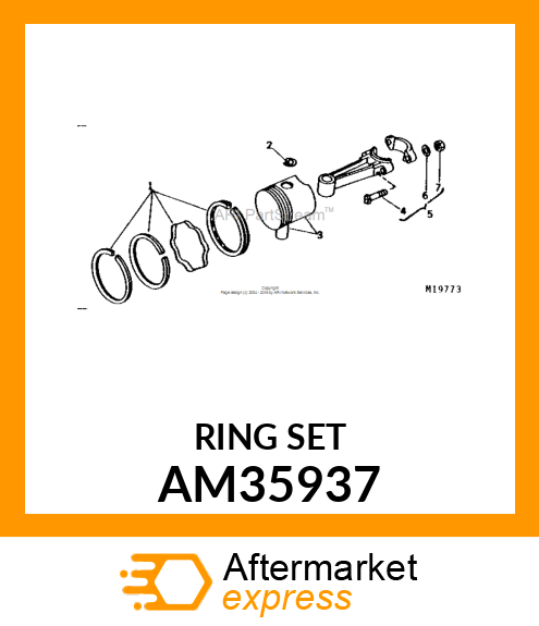 Piston Ring AM35937