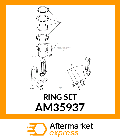 Piston Ring AM35937