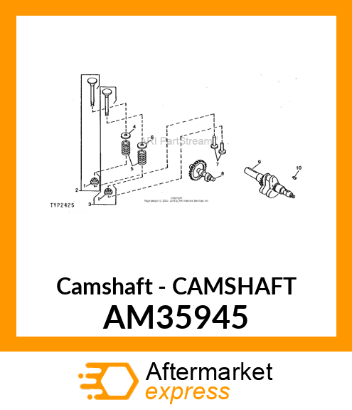 Camshaft AM35945