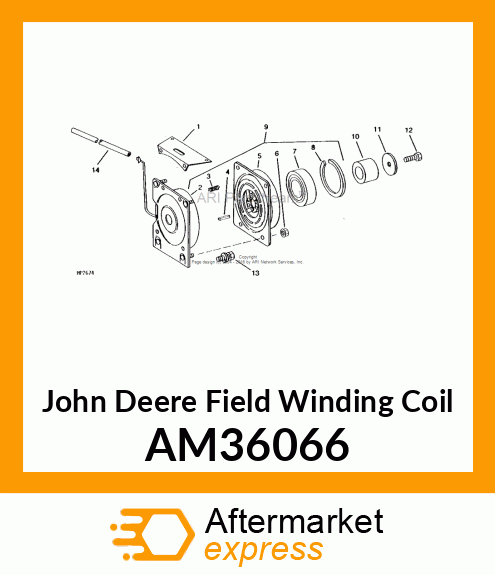 FIELD COIL ASSY AM36066