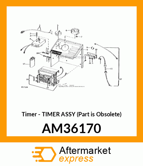 Timer - TIMER ASSY (Part is Obsolete) AM36170