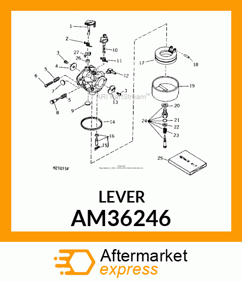 Lever AM36246