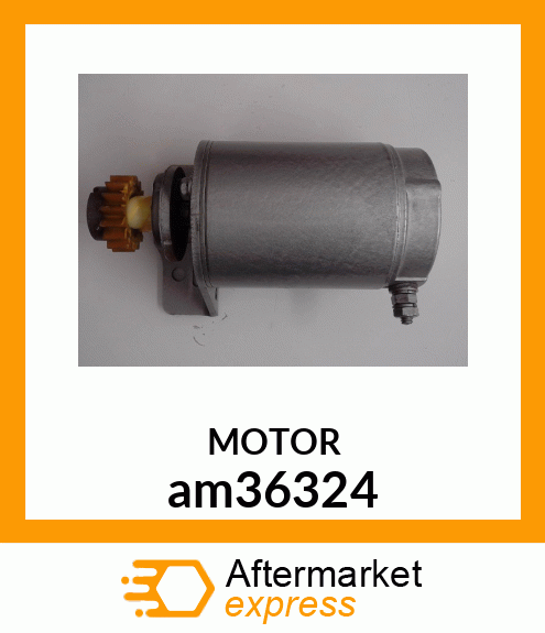 MOTOR, STARTER am36324