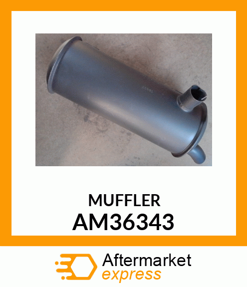 Muffler AM36343