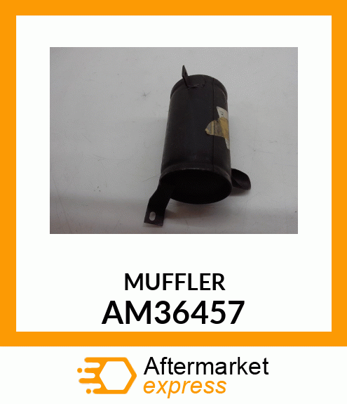 Muffler - MUFFLER ASSY AM36457