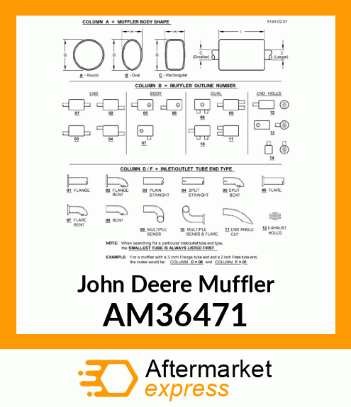 MUFFLER AM36471