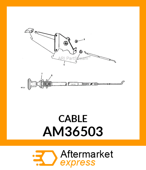 CONDUIT amp; CABLE ASSY AM36503