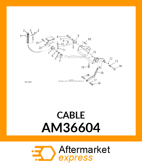 LIFT CABLE AM36604