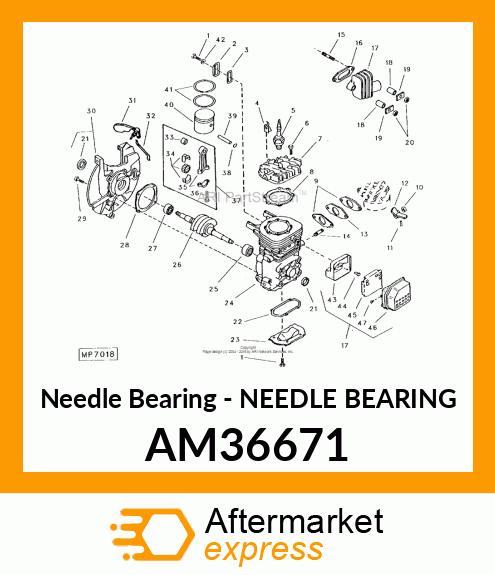 Needle Bearing AM36671