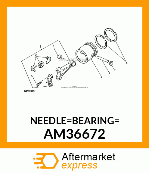 Needle Bearing AM36672